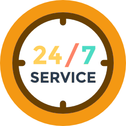 24/7 service